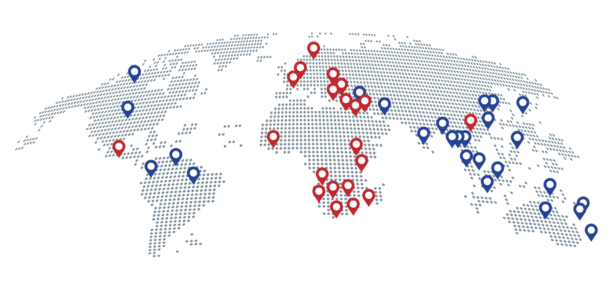 グローバル販路マップ