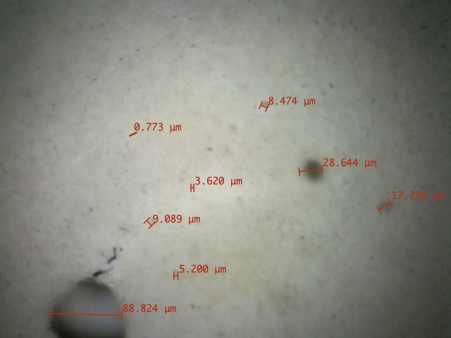 運転前元油汚染状態