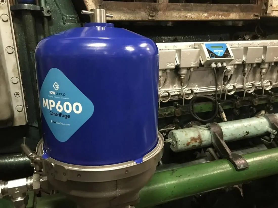 IOW遠心オイルセパレ-タ-の有効性