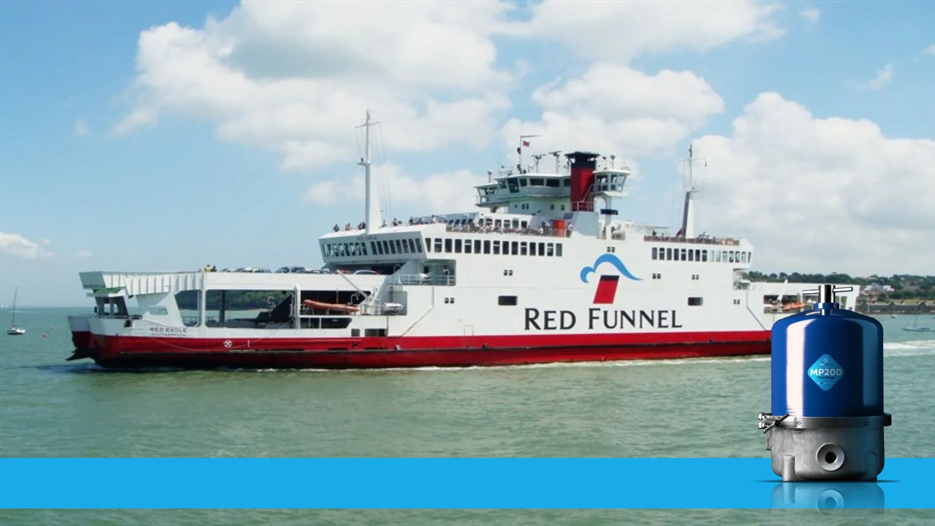 レッド・ファンネル（Red Funnel）とIOW MP200 